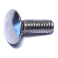Midwest Fastener 1/4"-20 x 3/4" 18-8 Stainless Steel Coarse Thread Carriage Bolts 10PK 64981